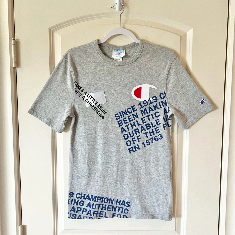 Champion Heritage Graphic Short Sleeve Tee Mens XL - Picture 2 of 9